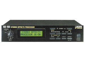 Boss SE-50 Stereo Effects Processor (61520)