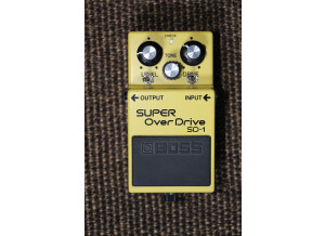 Boss SD-1 SUPER OverDrive - GT - Modded by Monte Allums
