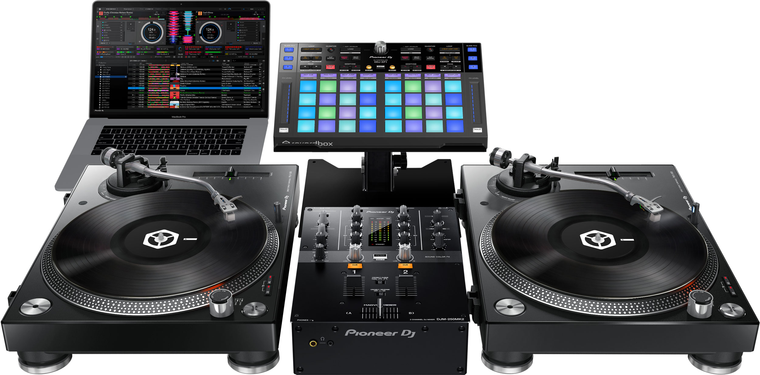 Pioneer DDJ-XP1 : ddj xp1 set djm 250 plx 500