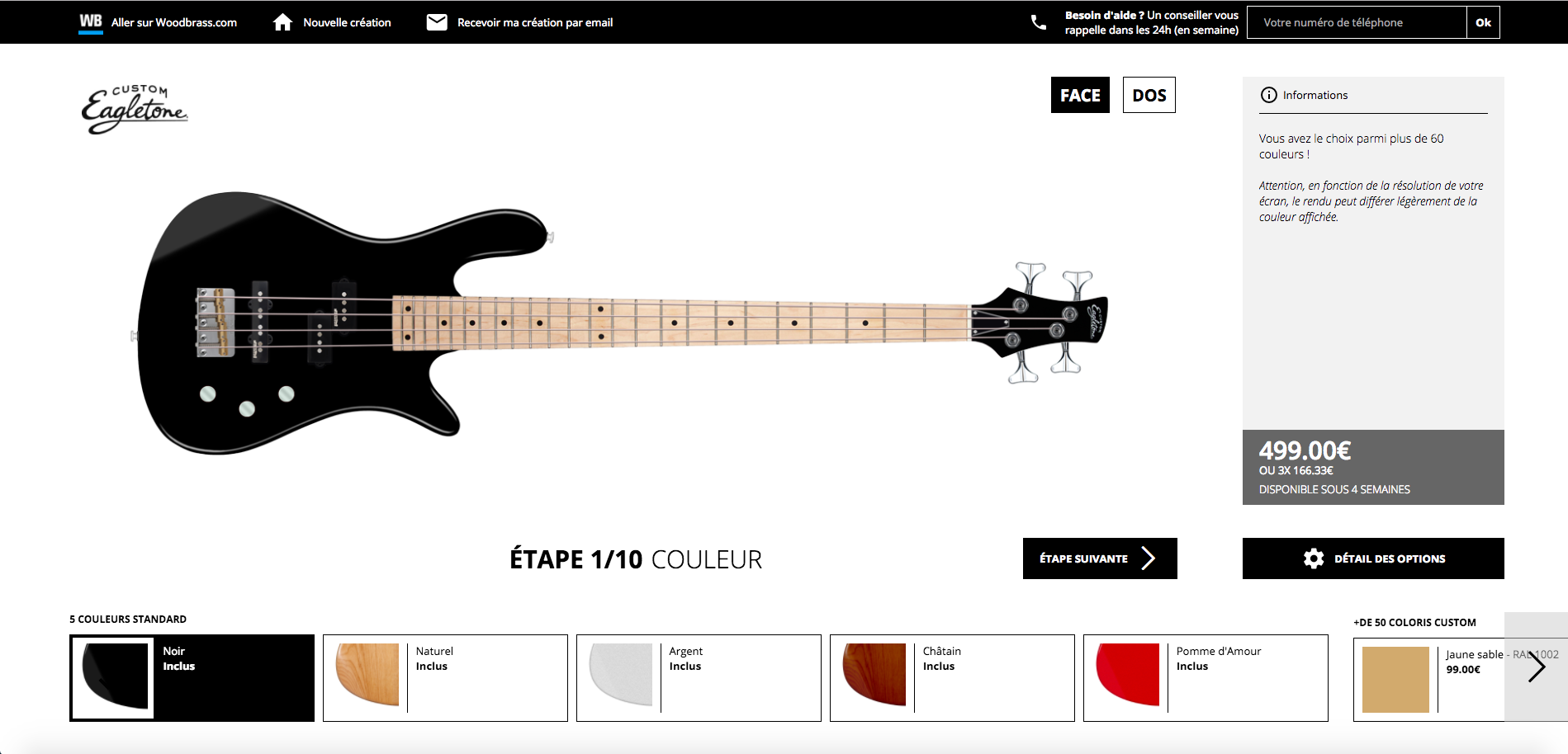 Eagletone Custom Basse : Eagletone Custom Basse (41135)