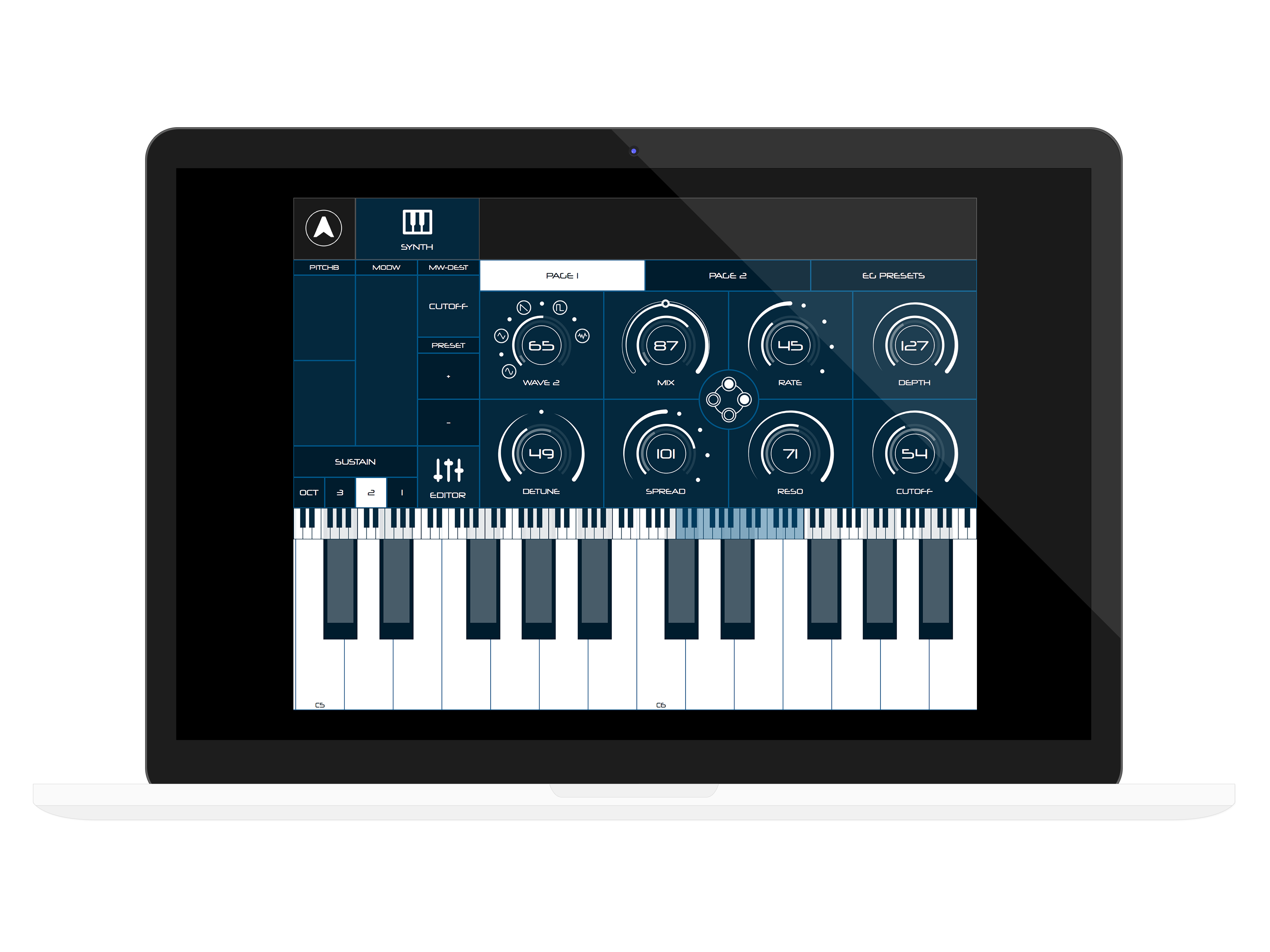 Modal Electronics CraftApp : synth laptop 1