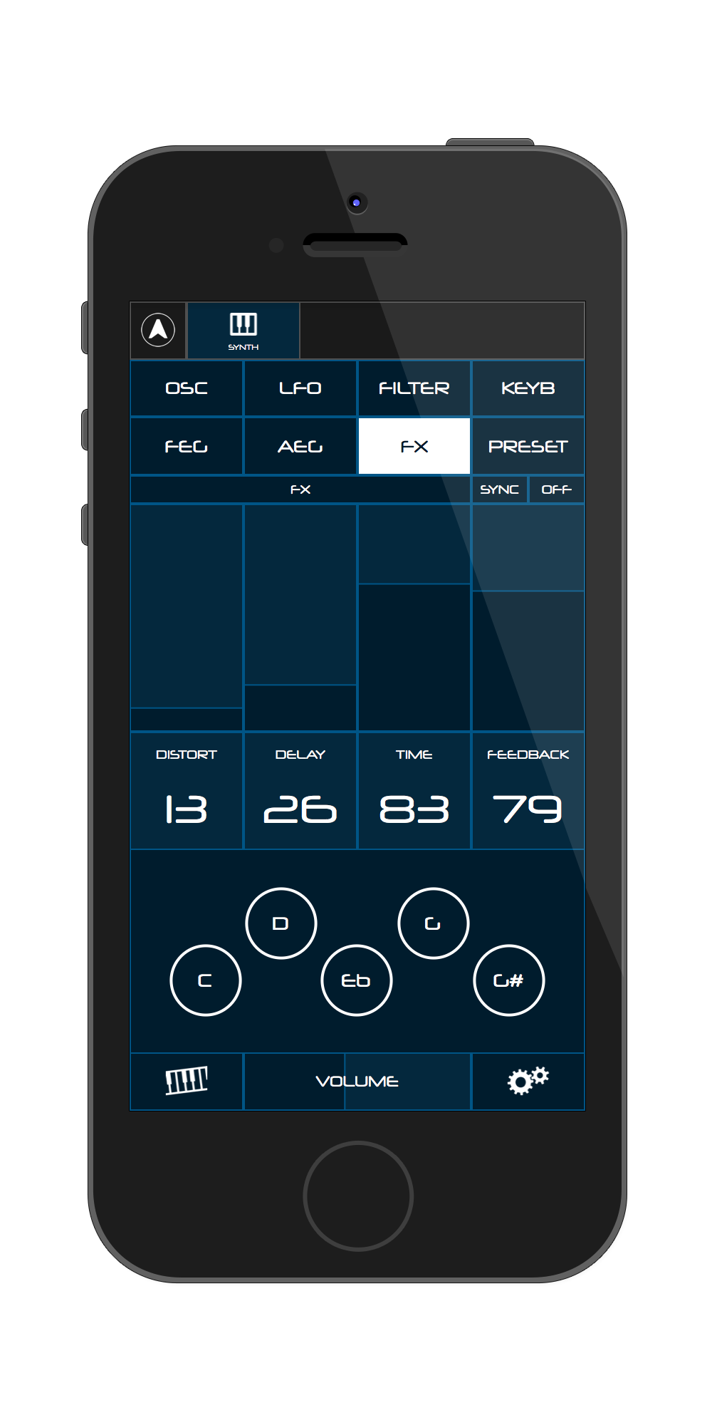 Modal Electronics CraftApp : synth phone 2