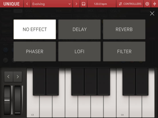 Sugar Bytes Unique App : Unique App effects