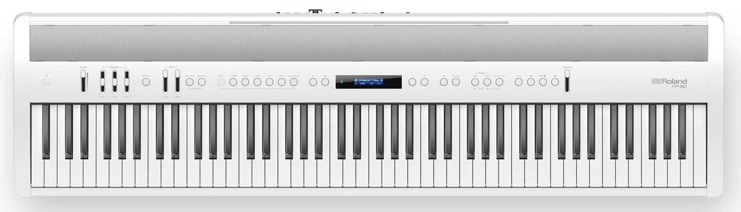 Roland FP-60 : gallery fp 60 top white