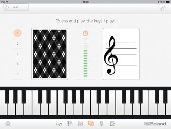 Roland Piano Partner 2 : 05 FlashCard gal Roland Piano Partner 2 : 05 FlashCard gal