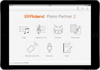 Roland Piano Partner 2 : piano partner 2 main screen e gal Roland Piano Partner 2 : piano partner 2 main screen e gal
