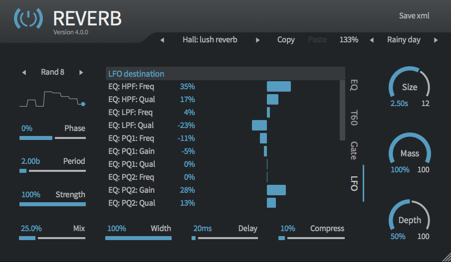 ToneBoosters Reverb 4 : Reverb 4 blue