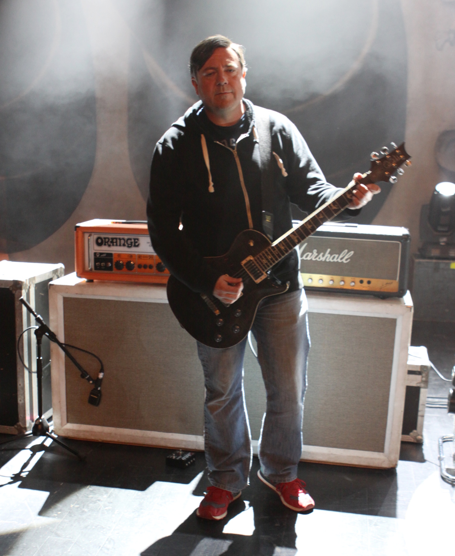 Tim Sult with amp setup.JPG