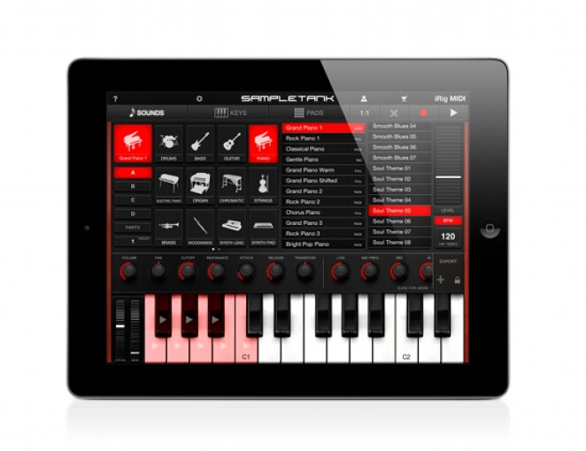 SampleTank 1.1 for iPad