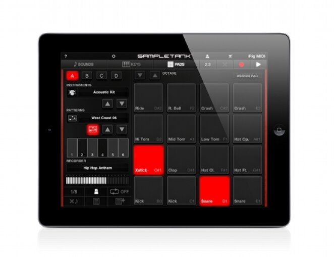 SampleTank 1.1 for iPad SampleTank 1.1 for iPad
