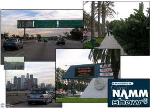 Le Winter NAMM Show prend place cette année dans la ville californienne d'Anaheim, située à quelques kilomètres de la Cité des Anges...