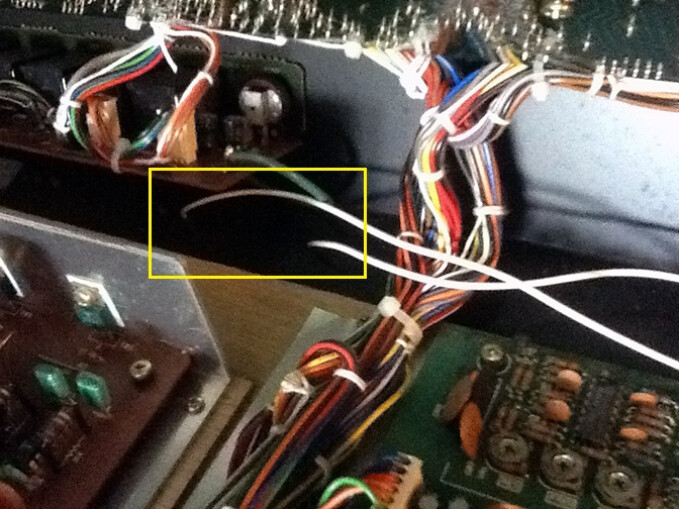 MIDI wires inside
