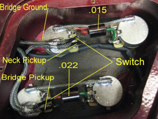 WCR Guitar Pickups Wiring Kit