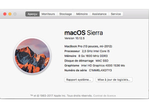 Apple MacBook Pro 13" Core i5 2,5 GHz (94431)