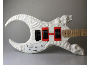 lovecraft 3d printed guitar
