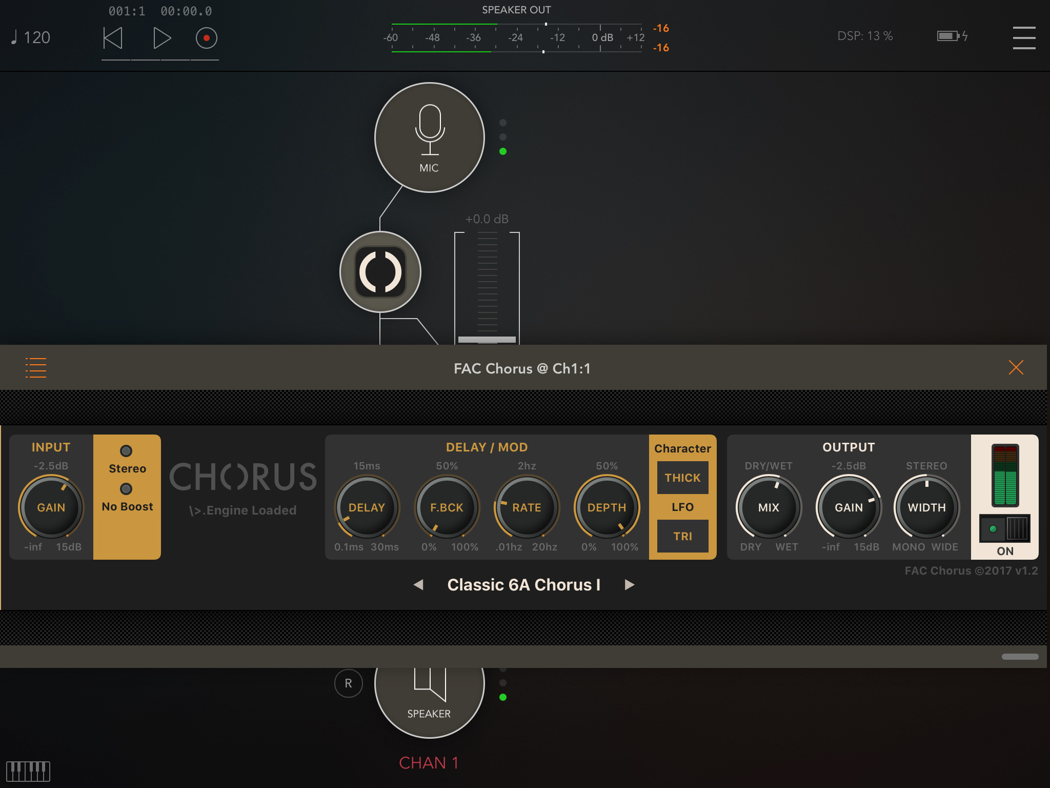 Fred Anton Corvest Chorus App : Chorus App iPad
