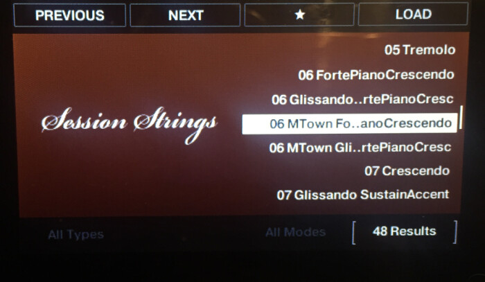 Native Instruments Maschine mk3 : browser Native Instruments Maschine mk3 : browser