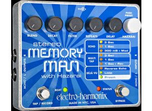 Electro-Harmonix Stereo Memory Man with Hazarai (29936)