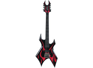 B.C. Rich Kerry King Wartribe - Onyx w/ Red Fire Graphic (61774)