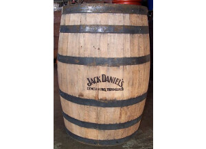 Jack Daniels Barrel branded