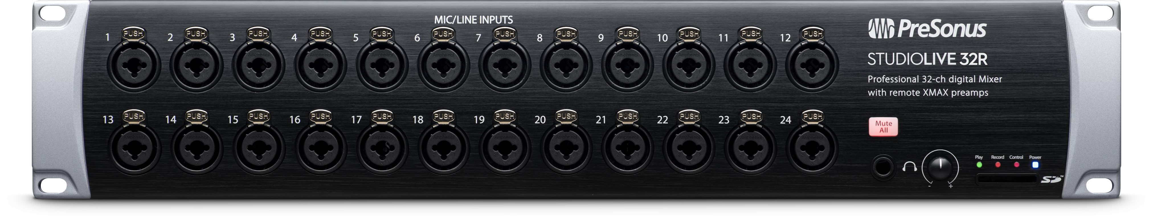 PreSonus StudioLive 32R III : presonus studiolive 32r front big
