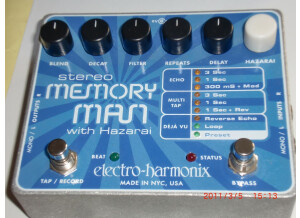 Electro-Harmonix Stereo Memory Man with Hazarai (26851)