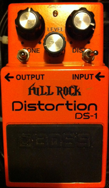 Boss DS-1 Distortion - Full Rock - Modded by MSM Workshop