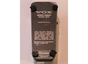 Vox V847 Wah-Wah Pedal (67785)