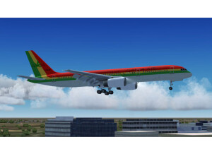 ganja air is fictitious and was made just for fun they are colourful aircraft to see in your sim and put a smile on your face you will need to download this package at avsim com file name ganja air zip