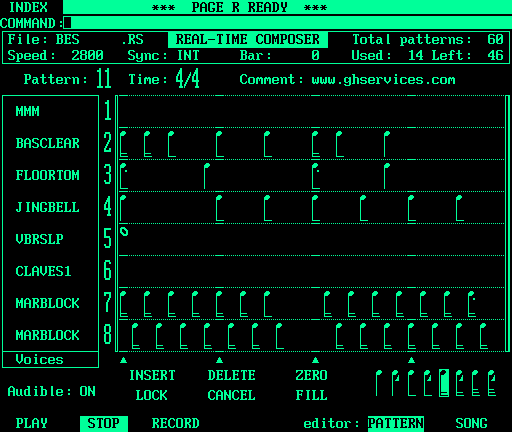 S&eacute;quenceurs logiciels &amp; STAN : fairlight page r