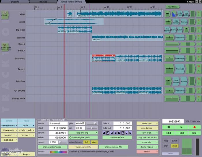 raw material tracktion 1