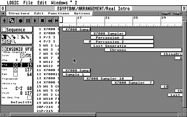 S&eacute;quenceurs logiciels &amp; STAN : logic1