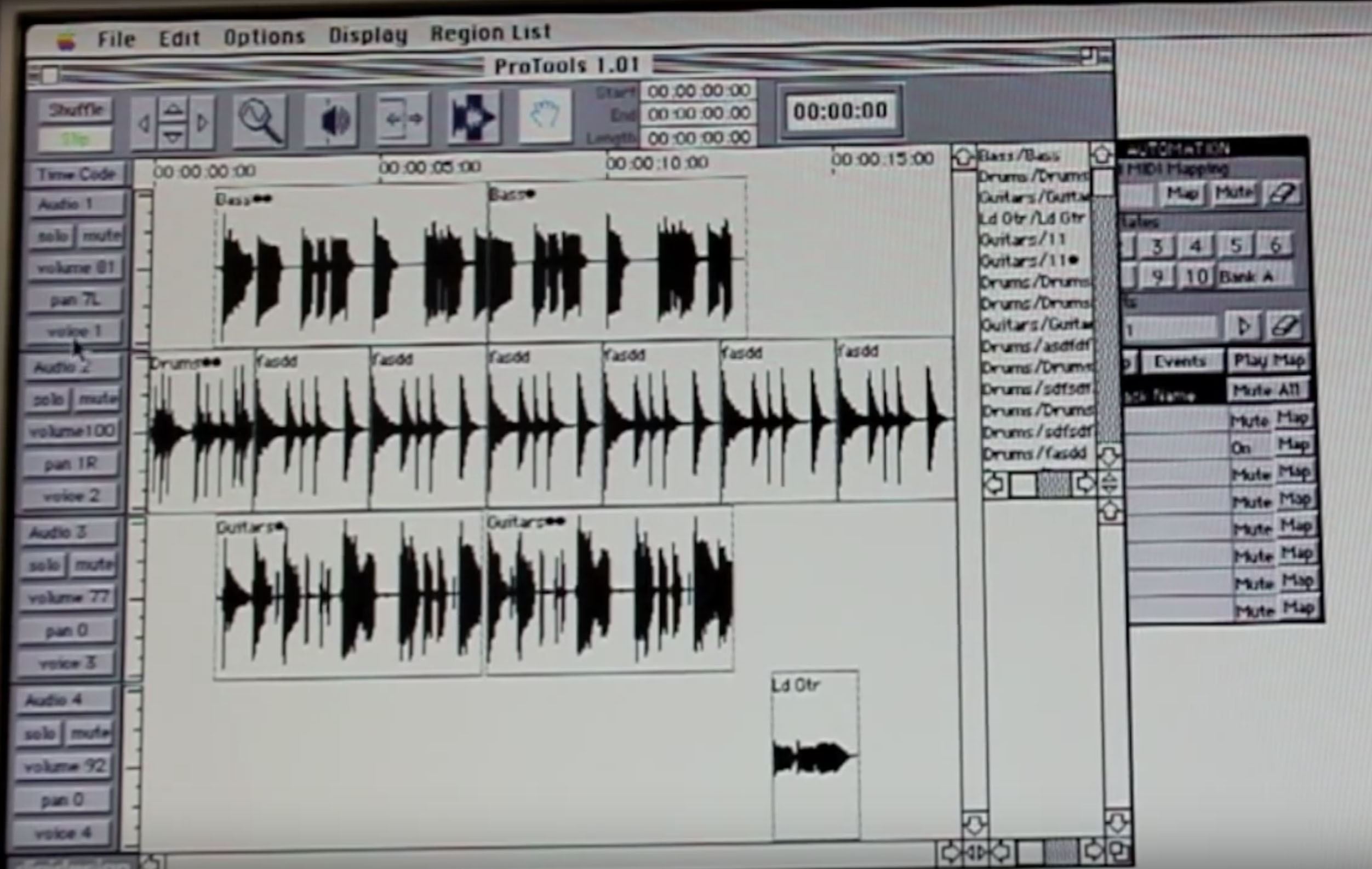 S&eacute;quenceurs logiciels &amp; STAN : protools1