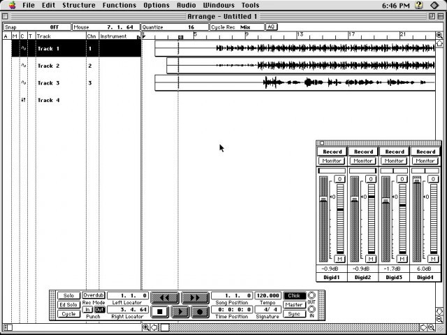 S&eacute;quenceurs logiciels &amp; STAN : cubaseaudio