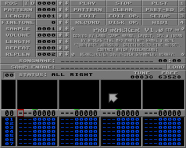 S&eacute;quenceurs logiciels &amp; STAN : protrackers
