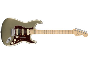 Fender American Elite Stratocaster HSS Shawbucker - Champagne w/ Maple