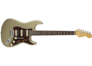 Fender American Elite Stratocaster HSS Shawbucker - Champagne w/ Ebony