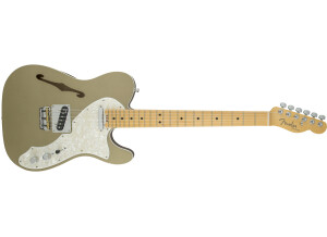Fender American Elite Telecaster Thinline - Champagne