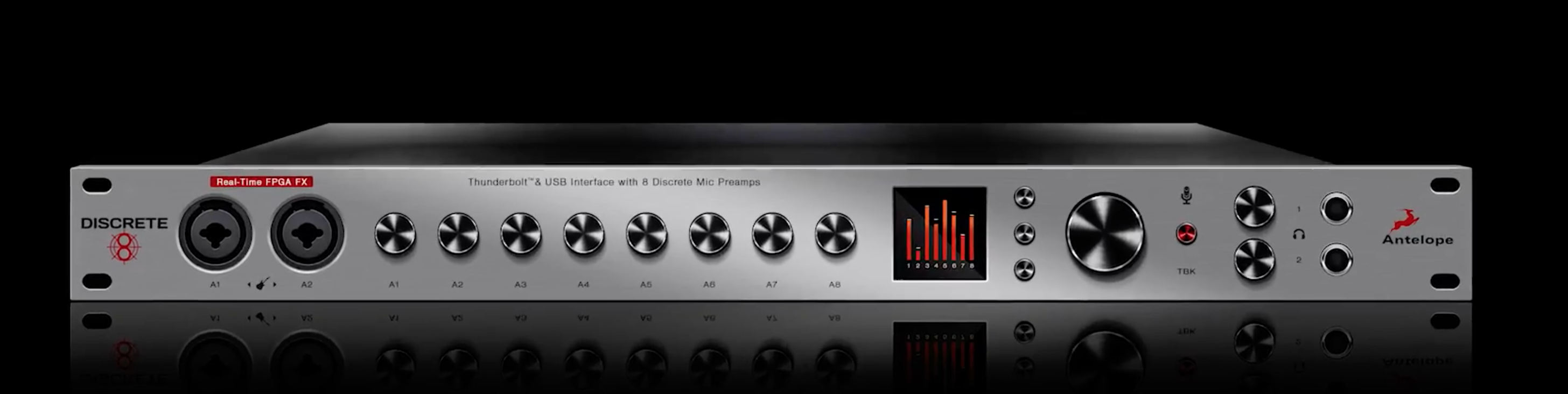 Antelope Audio Discrete 8 : Discrete 8 Front