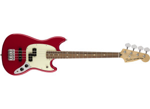 Fender Offset Mustang Bass PJ - Torino Red w/ Pau Ferro