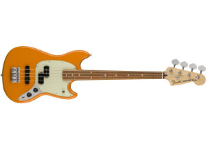 Fender Offset Mustang Bass PJ - Capri Orange w/ Pau Ferro