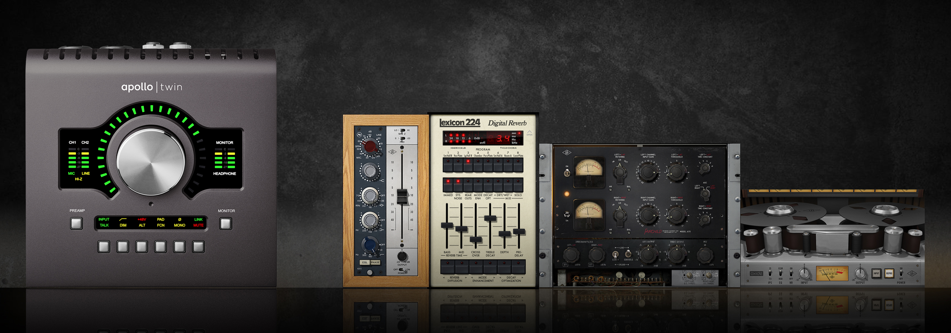 Promo UA apollo twin and plugins