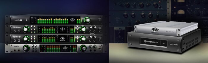 Promo UA apollo rack and satellite Promo UA apollo rack and satellite