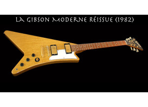 gibson moderne accueil 1982 reissue big