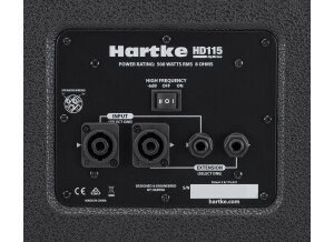 Hartke HyDrive HD115 (Connectique)