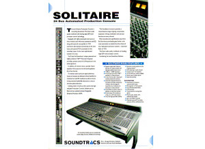 SoundTracs Solitaire (80724)