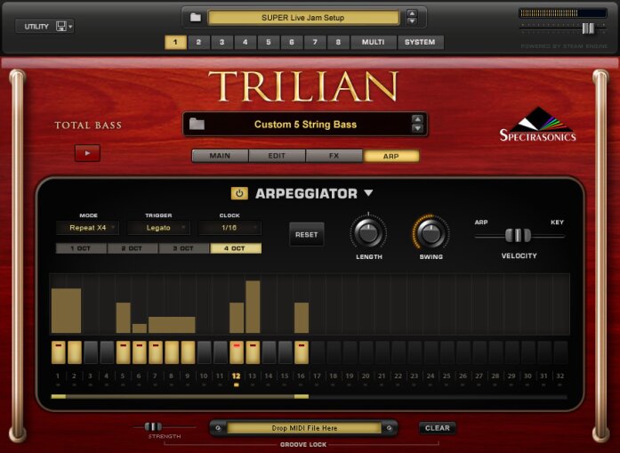 trilian arp trilian arp