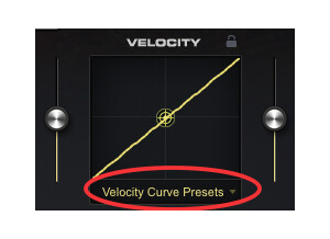 The Velocity Curve Preset