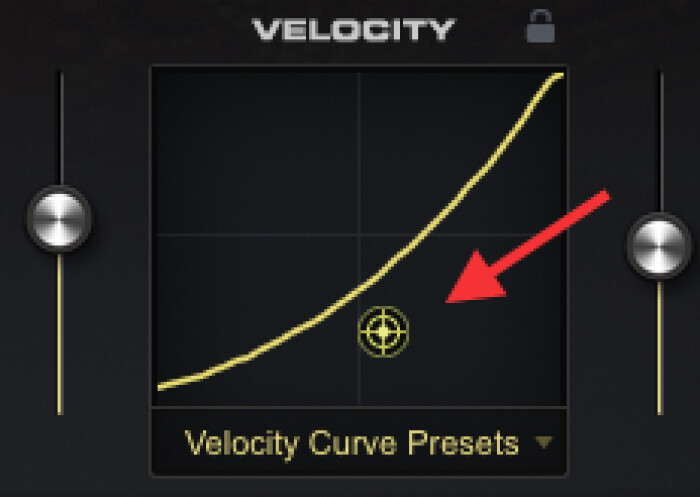The VCP yellow target The VCP yellow target