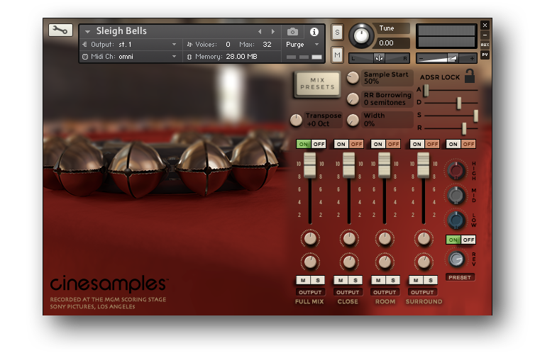 SleighBells GUI